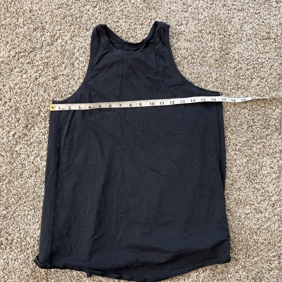 Lululemon All Tied Up Tank Top Size XS/S * Black Open Back Sleeveless Gym Yoga - Picture 7 of 8